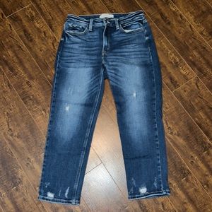 kan can distressed straight leg